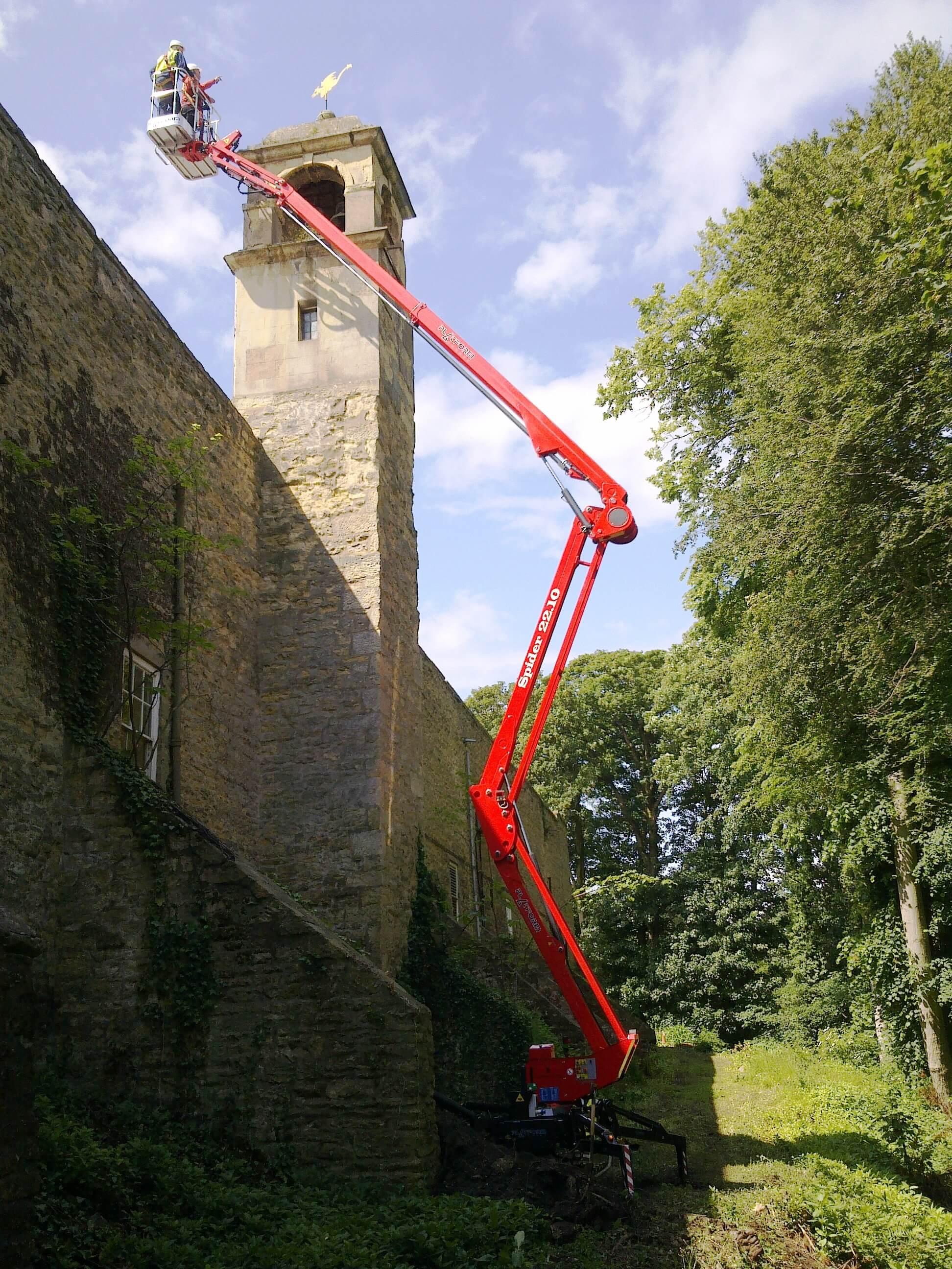 Over 20 meters højde