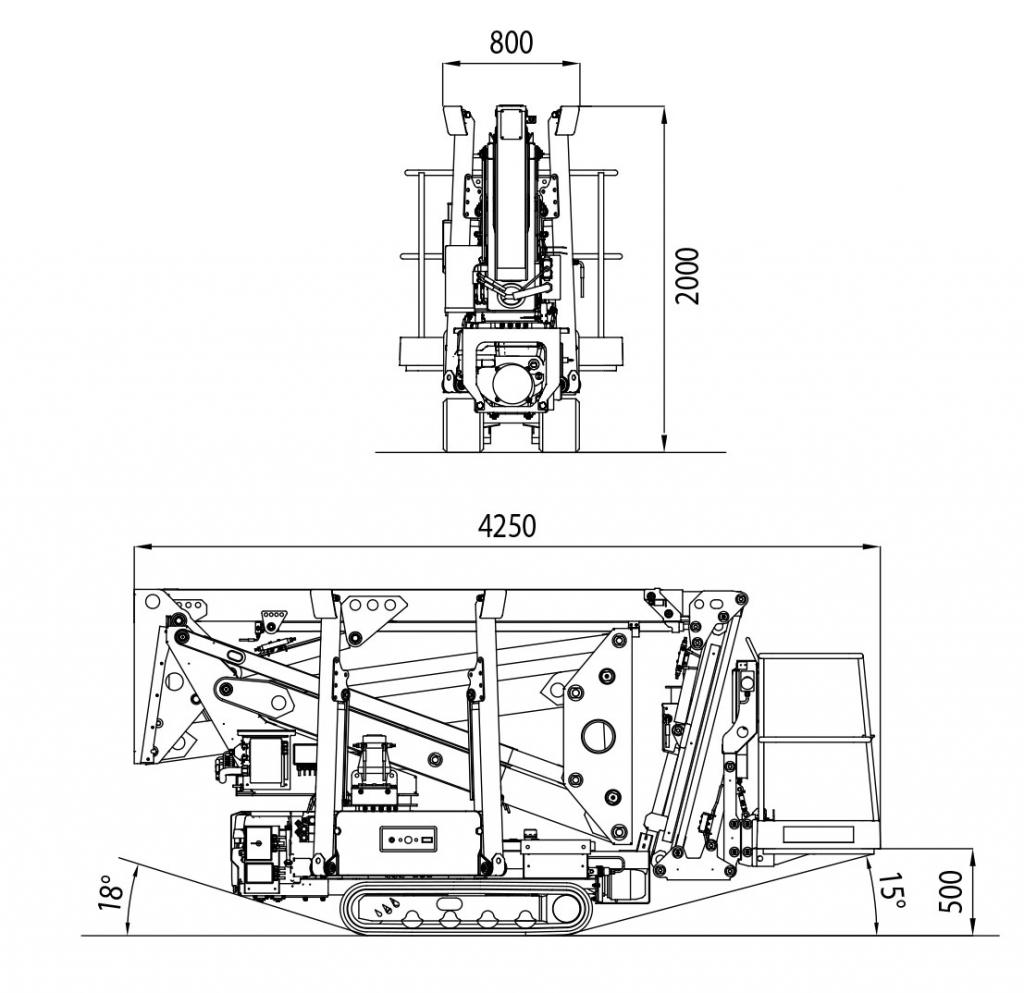 Lift specifikationer