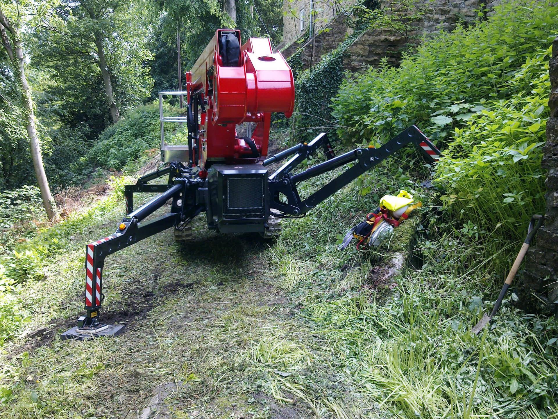 Lift med sttor fleksibilitet til leje på Bornholm